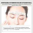 1 Roll Eyebrow Positioning Measure Tools Girls Women Beginners Cosmetic Tools