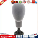 Foam Male Female Head Mold Wigs Glasses Hat Display Holder Stand (Grey)