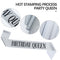 Wedding Handmade Party Supplies Birthday Sash Rhinestone Tiara Birthday Crown