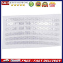 24pcs Reflective Rim Tape Strips Decals Safety Night Driving Wheel Tire Sti