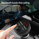 Dual USB Charger Handsfree Display Aux Audio MP3 Player U1A4