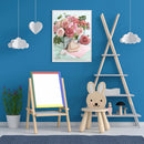 5D Diamond Painting Table Rose Full Round Rhinestone DIY Crafts Home Decorations