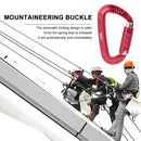 Lightweight Outdoor D-Shaped Backpack Carabiner Aluminum Alloy Bag Hanging Clasp