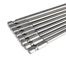 8Size/Set 100mm Length Magnetic Torx Screwdriver Bits Set Electric Screwdri
