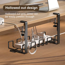 Under Desk Cable Tray - Under The Table Socket Cord Storage Organizer - No