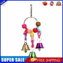 Parrot Bell Toys Hanging Toys Colorful Pet Bird Toys Parrots Bells