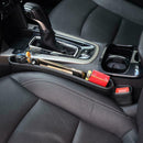 Car Auto Vehicle Seat Slit Storage Box Bag Catcher Holder Organizer Black J0X1