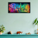 Scenery Stamped Cross Stitch Kits DIY Printed Embroidery 11CT Needlework Craf