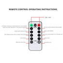 5V USB LED Strips Light Remote Controller Circuit Board Christmas Decor