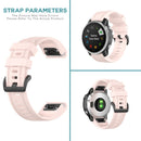 Portable Watchband Bracelet Strap 20mm Silicone Watch Band for Garmin Fenix