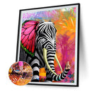 Diamond Painting 5D DIY Elephant Full Round Drill Rhinestone Picture