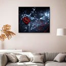 Point Drill Craft 5D Rose Lover Round Drill Diamond Painting On Canvas Mosaic