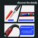 13pcs Electric Weld Soldering Iron Pencil Adjustable 60W LCD Display Repair