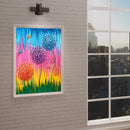 Colorful Dandelion 5D DIY Full Round Drill Diamond Painting Art Mosaic Deco