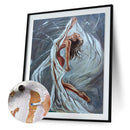 Dancing Girl Oil Paint By Numbers Kits Canvas DIY Picture Wall Art (B159)