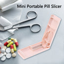 Medicine Slicer Mini Medicine Divider Organizer Useful Portable with Blade Guard