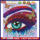 DIY Color Eye Rhinestone Drawing Part Special Shape Diamond Painting Kit Decor