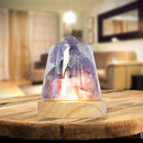 Room Air Purifier Salt Night Light USB Crystal Salt Rock Lamp Sleeping Light