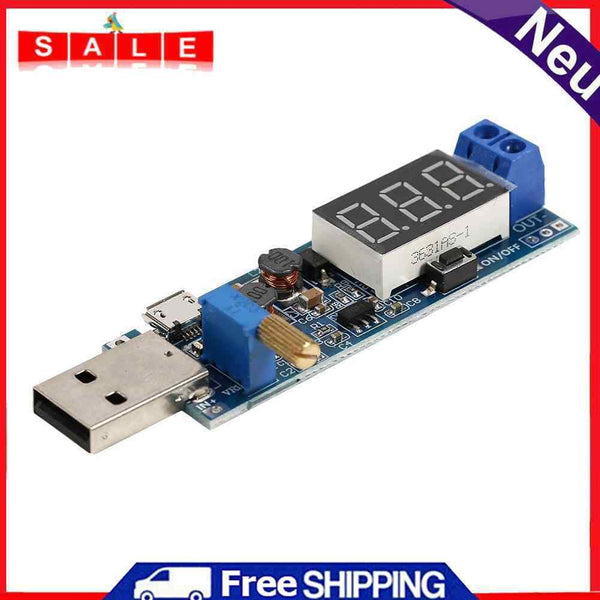 DC-DC 5V to 3.3V 9V 12V 24V USB Step-up Power Supply Module Buck Converter Board