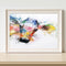 DIY Painting By Numbers Color Cattle Picture Oil Hand Painted Artwork Kit
