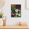 28x34cm DIY Flower Stamped Cross Stitch Kits 14CT 2 Strands Needlework Set