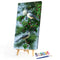 Birds on Branch Oil Paint By Numbers Kit DIY Handpainted on Canvas Wall Art