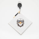 Golf Ball Cleaning Towel Sports Golf Club Head Wiping Cloth Cleaner (White)