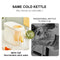 Plastic Cold Kettle with Faucet Large Capacity Beverage Container (White) Newly
