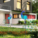 LED Solar Light Red Bird Peacock Lawn Stake Lamp Yard Art Garden Decor (B) Newly