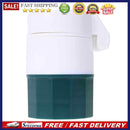 10pcs Medicine Cracker Cutter Grinding Pill Box Cutting Tablets Box(Green)