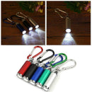 Super Bright Mini LED Camping Flashlight Torch-Keyring KeyChain Random T3F8