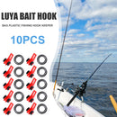 10pcs/lot Plastic Fishing Hook Secure Keeper Holder Lure Accessories Jig Hooks