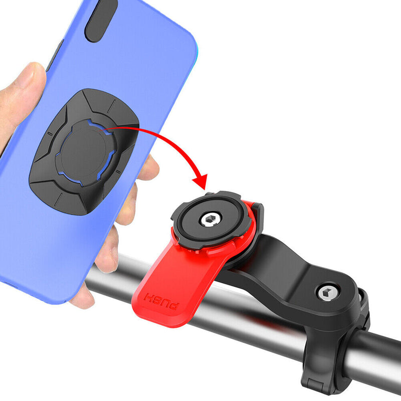 Bike Scooter Handlebar Mobile Phone Holder Patch Adjustable Bicycle Accessories