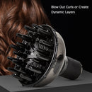Durable Blower Diffuser Novel Streamlined Appearance for Salon Blow Out Curls