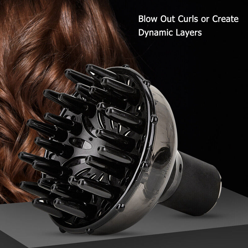 Durable Blower Diffuser Novel Streamlined Appearance for Salon Blow Out Curls