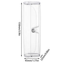 Women Transparent Portable Glasses Holder Glasses Box Plastic Eyeglasses Case