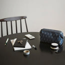 Outdoor Makeup Bag Travel Women Cosmetic Toiletries Organizer (Dark Blue) Newly