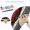 Mangrove Oil Paint Folding Fan By Numbers DIY Painted Art Digital Oil Painting