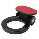 Decorative Car Trailer Hook Racing Ring Style Bumper Towing Hook (Black) Newly