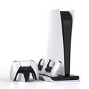 Vertical Cooling Stand for PS5 PS5 Digital Edition with Dual Controller Charger