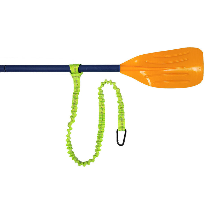 Elastic Canoe Paddle Leash Adjustable Tie Rope Stretchable Paddle Anti Lost Rope