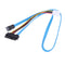 7 Pin SATA Serial ATA, SAS 29 Pin and 4 Pin Adapter Male Cable