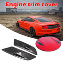 Hood Air Intake Scoop Vent Trim for Ford Mustang 15-17 (Carbon Fiber Look) Newly
