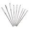 9x Large-eye Blunt Needles Steel Yarn Knitting Needles forHand Sewing Darn hot.