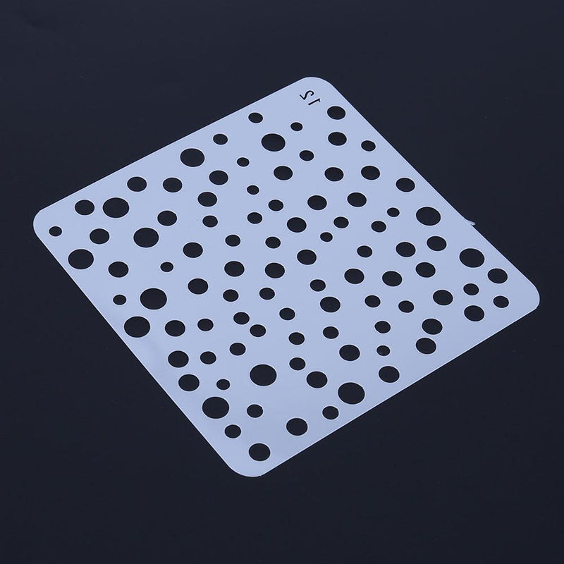 Spray Plate DIY Tool Photo Album Drawing Tools for Kids Theme Hollow