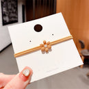 High Elastic Candy Color Girl Sunflower Hair Rope Hair Ring Daisy Hair Tie