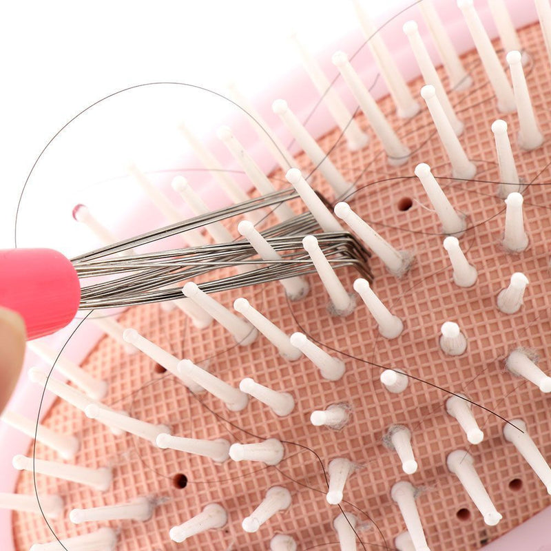 Durable Beauty Tools Embedded Hook Comb Cleaning Remover Hair Brush Cleaner