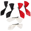 Bangs Hairclip Ribbon Hair Bows Clips Bowknot Side Hairpins Barrettes Headdress