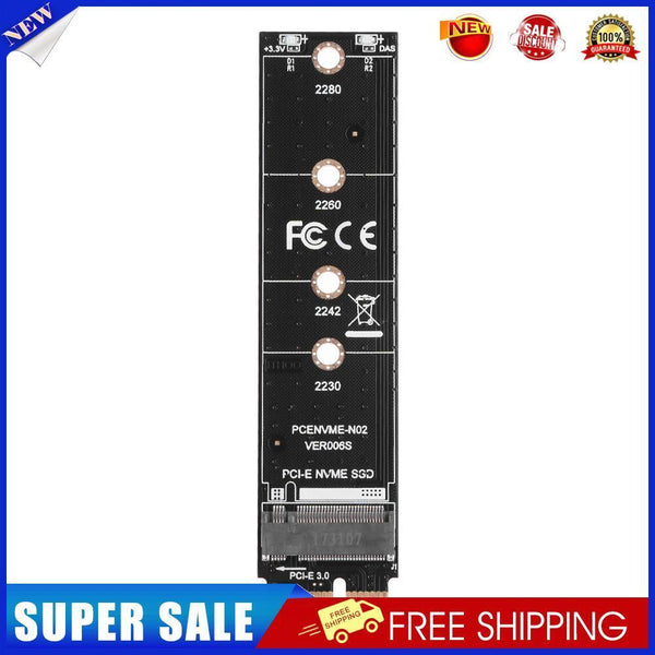NVME Adapter Card M.2 to PCI-E3.0 1x Extension M Key NGFF Converter Card