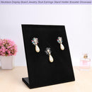 Necklace Display Board Jewelry Studs Earrings Stand Bracelet Organizer Showcase